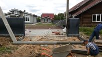 Благоустройство территории - укладка тротуарной плитки